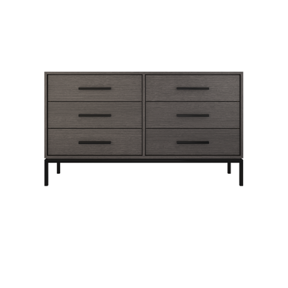 Vanderloc Rift White Oak Double Drawer Bath Vanity