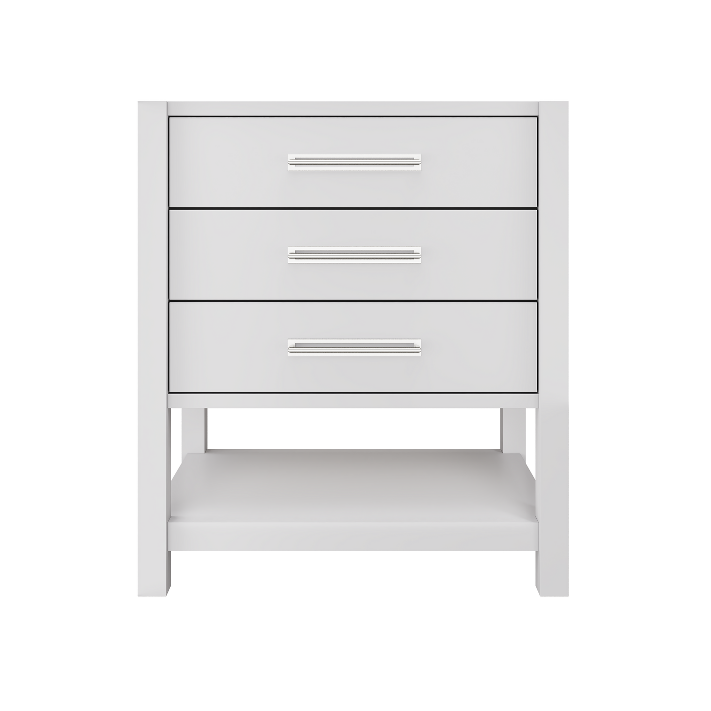 Vanderloc Kiawah Three-Drawer Single Bath Vanity — 30 Inch