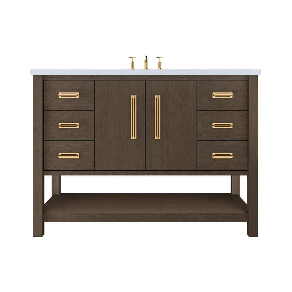 Vanderloc Kiawah Single Sink Extra-Wide 48" - Russet Shadow