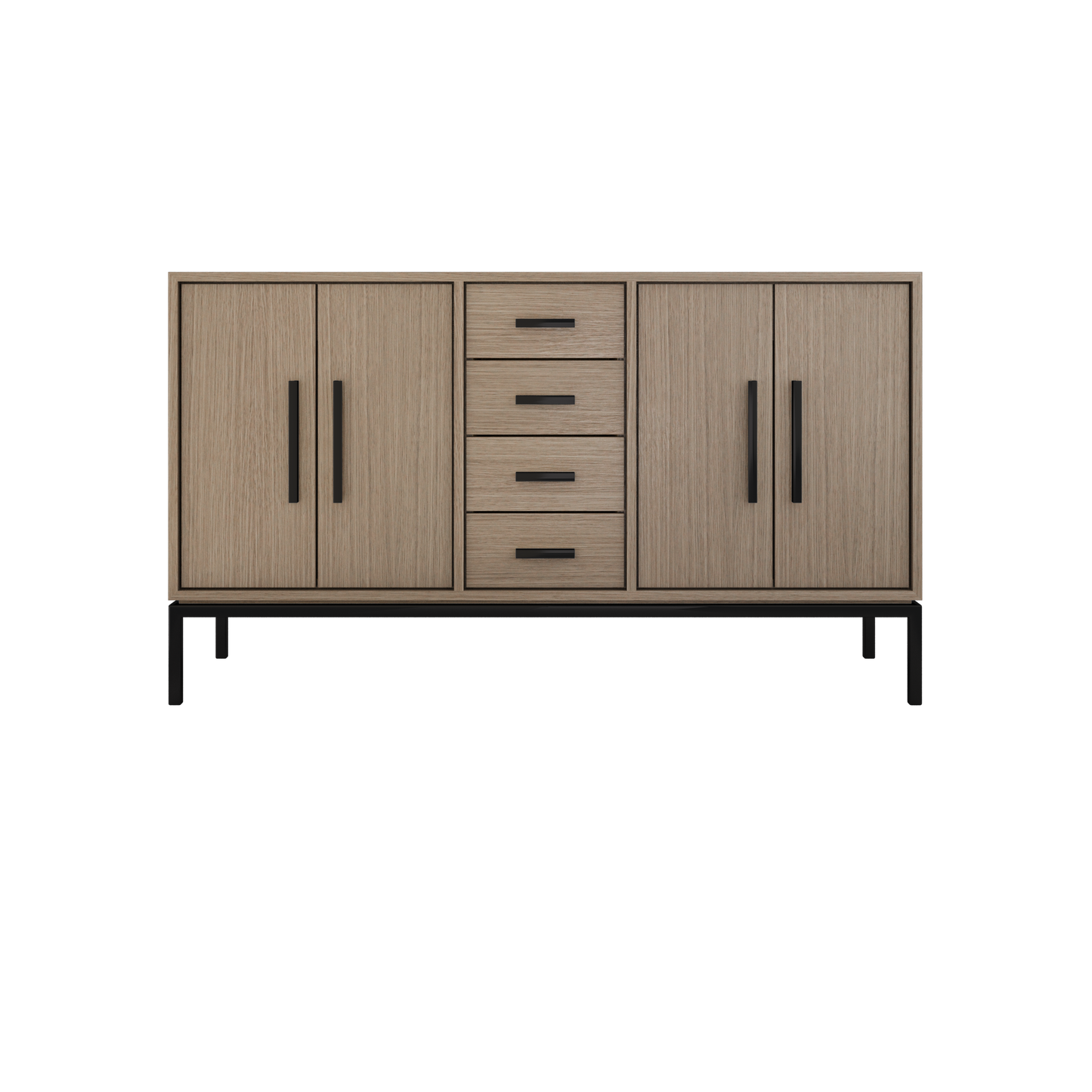 Vanderloc Rift White Oak Double Bath Vanity