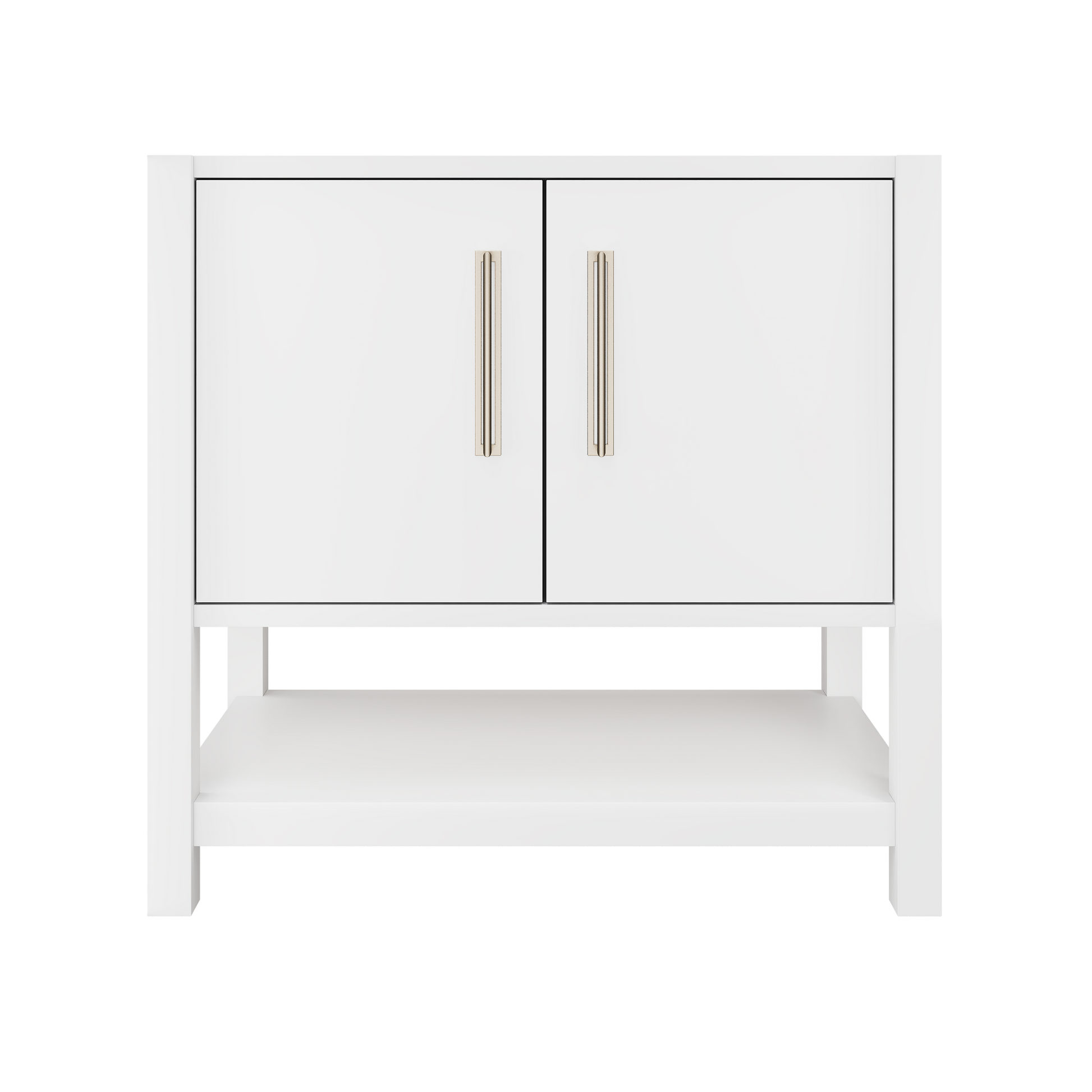 kiawah-single-bath-vanity-36in Pure White Satin Nickel