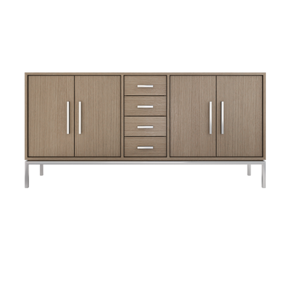 Vanderloc Rift White Oak Double Bath Vanity