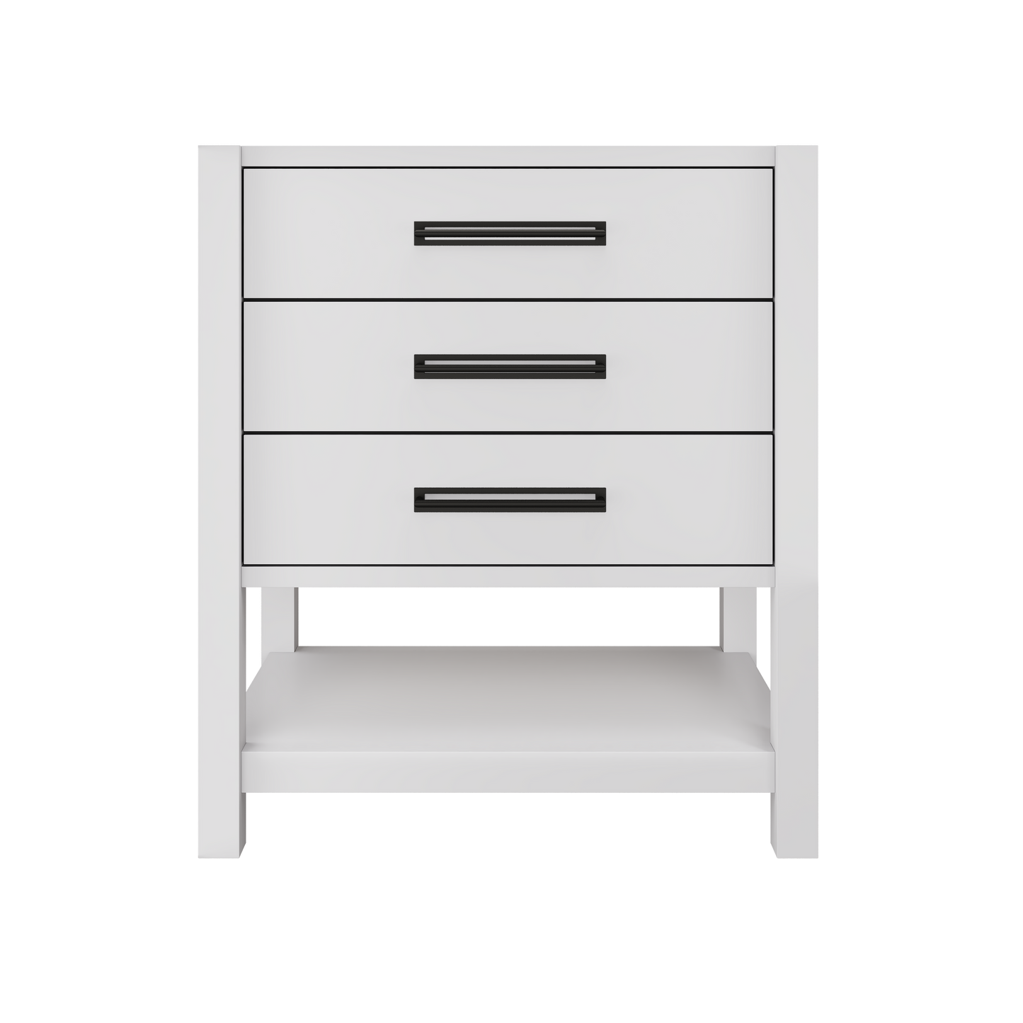 Vanderloc Kiawah Three-Drawer Single Bath Vanity — 30 Inch