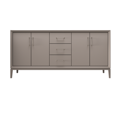 Taos Taupe / 72" Wide / Satin Nickel