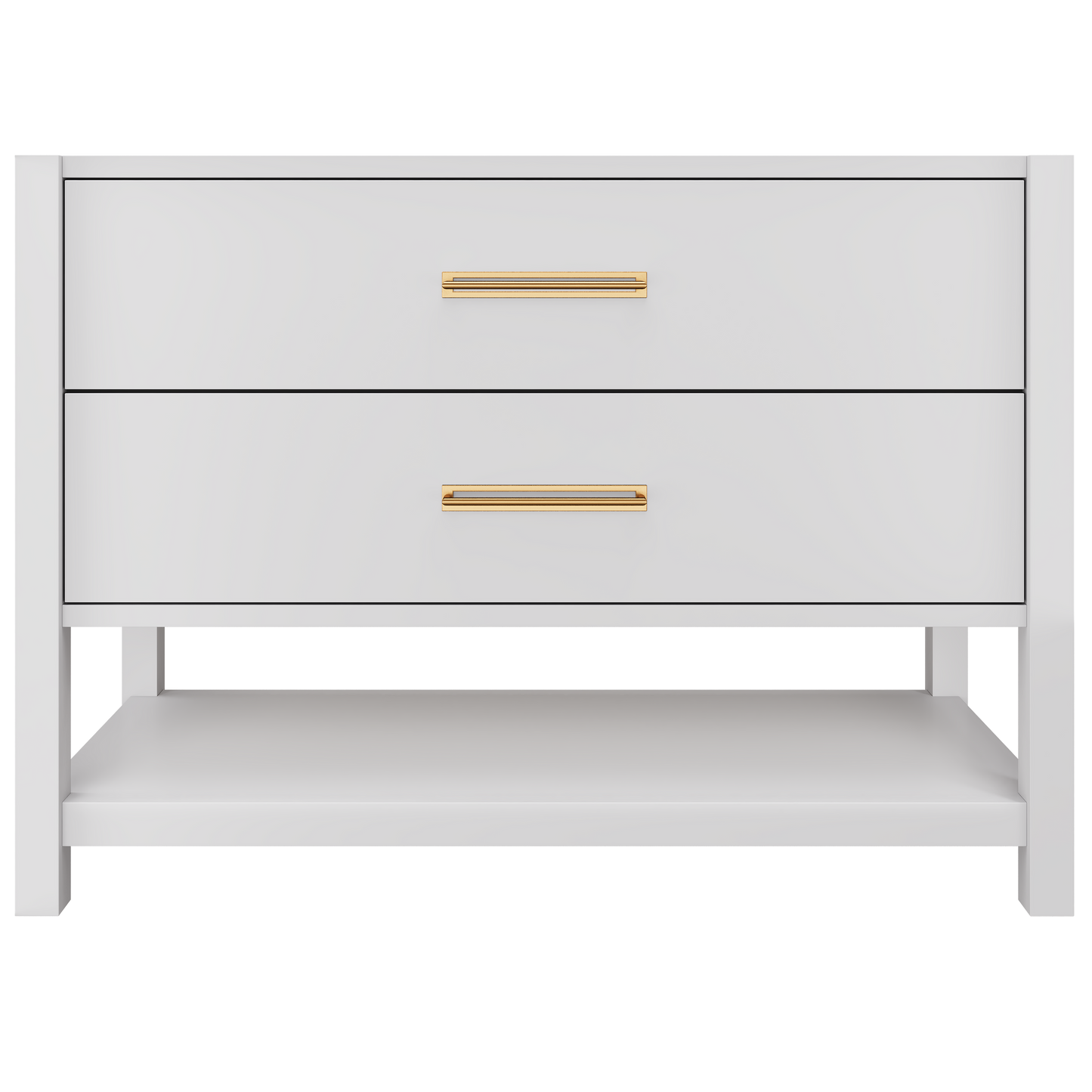Vanderloc Kiawah Two-Drawer Single Bath Vanity — 48 Inch