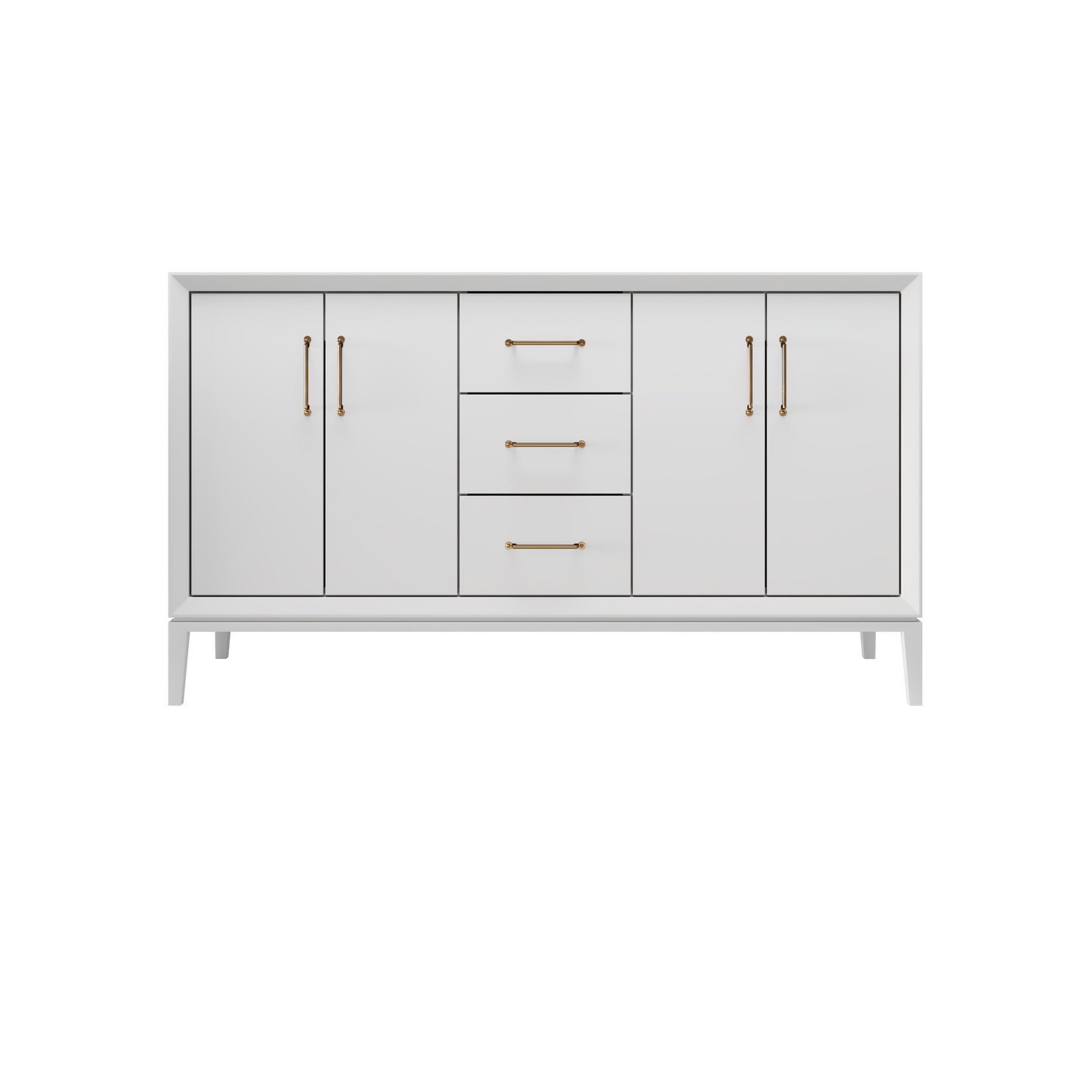 Strong White / 60" Wide / Satin Gold