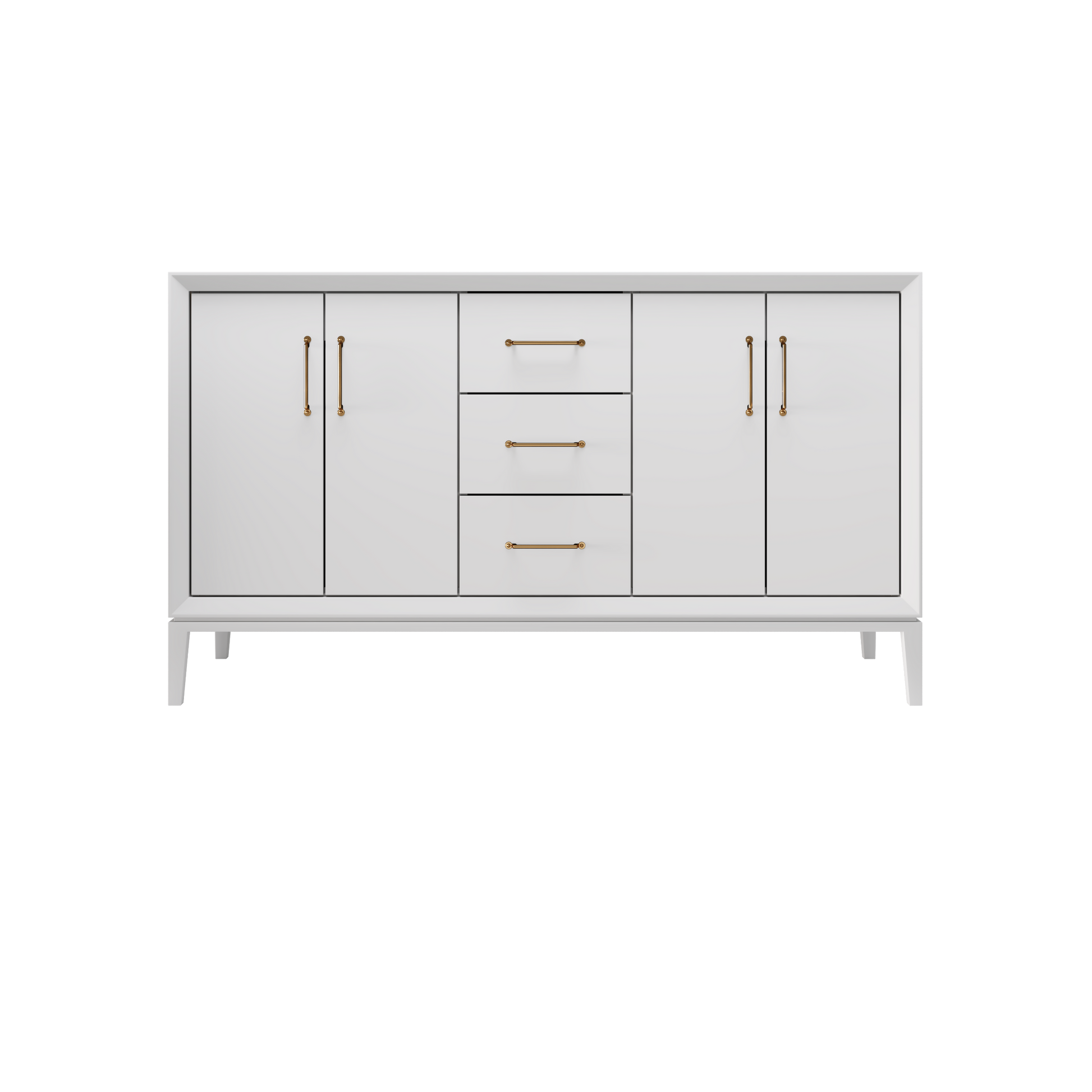 Strong White / 60" Wide / Satin Gold