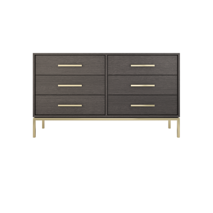Vanderloc Rift White Oak Double Drawer Bath Vanity