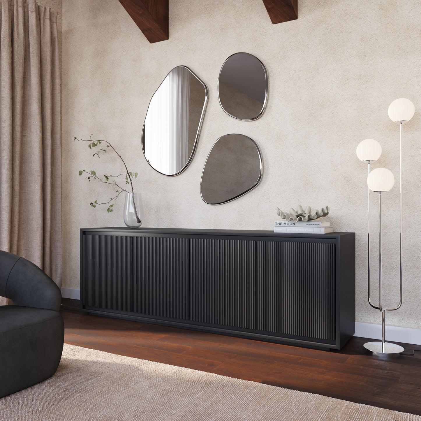 Vanderloc bath vanity, styled bathroom