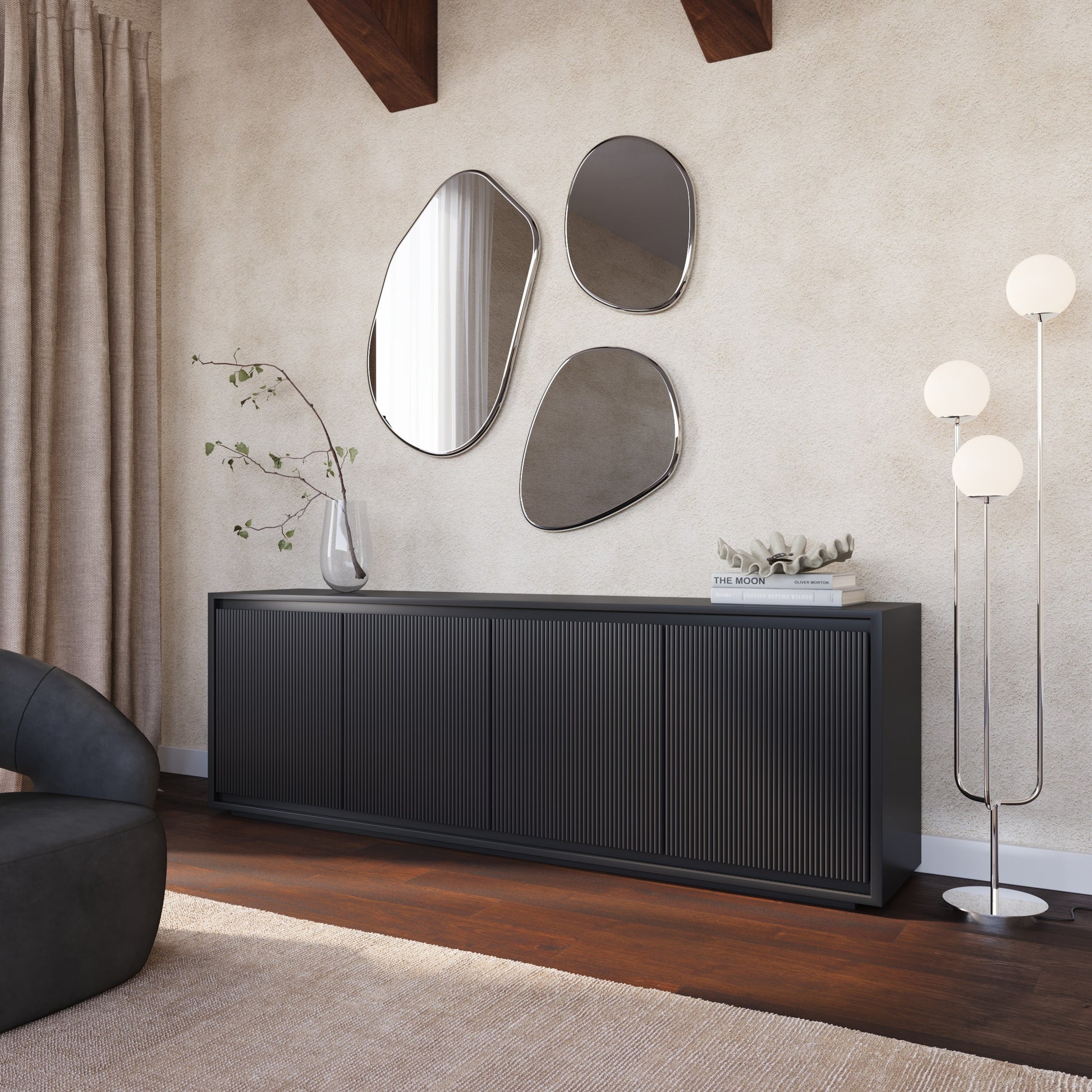 Vanderloc bath vanity, styled bathroom