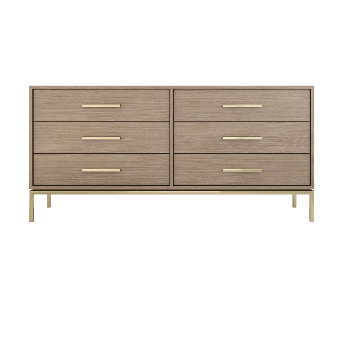 Vanderloc Rift White Oak Double Drawer Bath Vanity