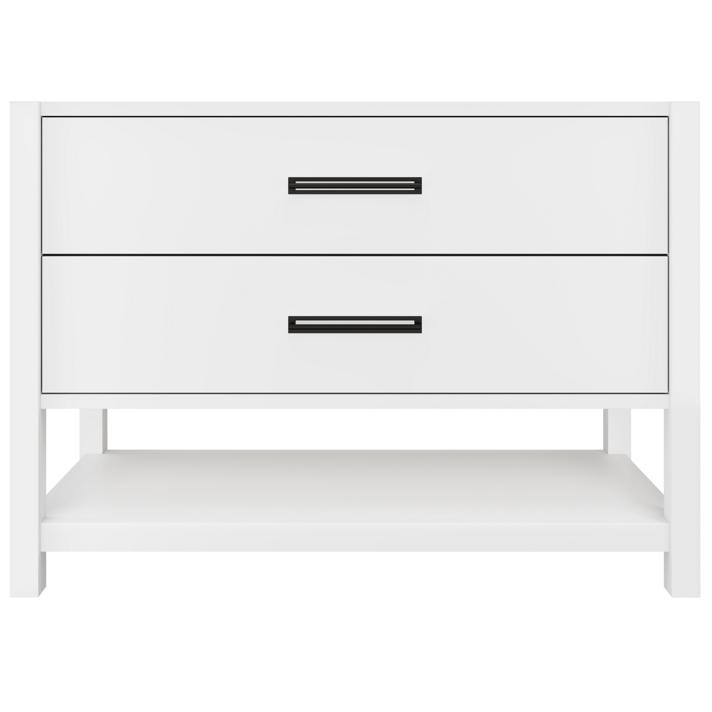 Vanderloc Kiawah Two-Drawer Single Bath Vanity — 48 Inch