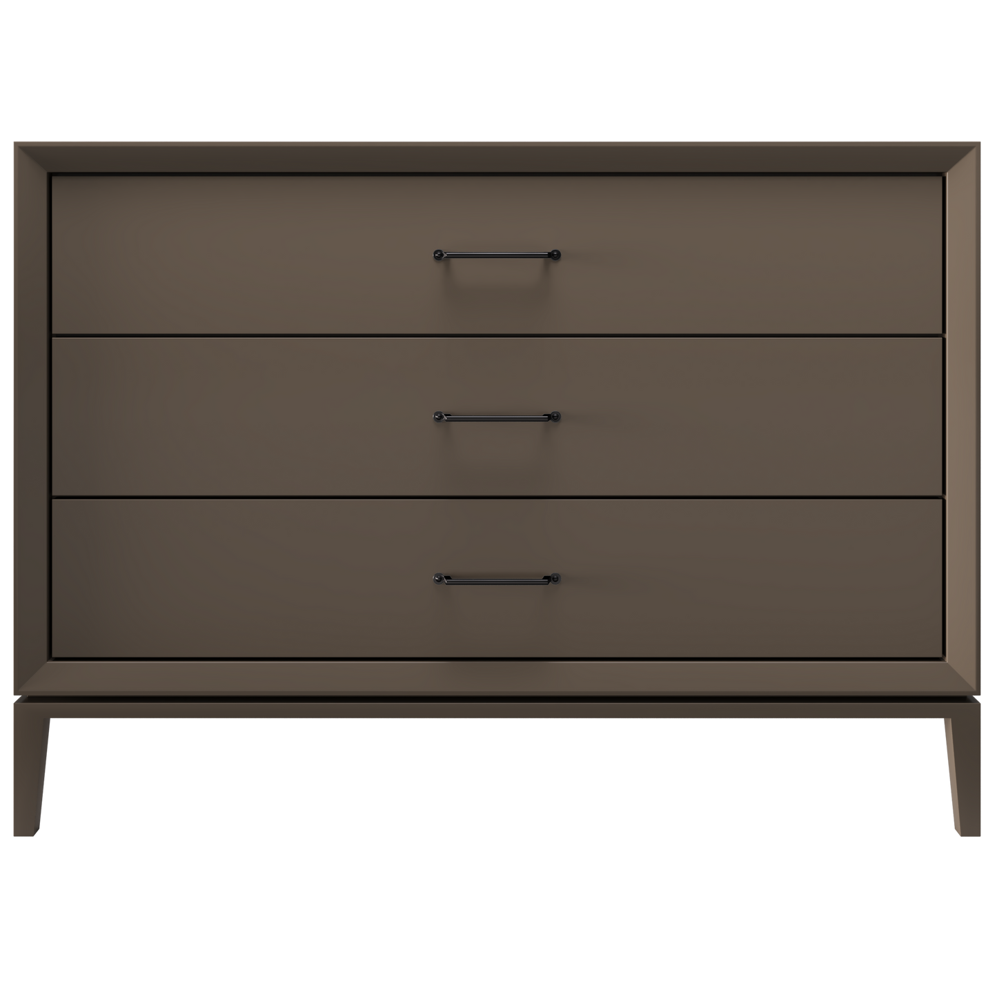 Vanderloc Alexandra Three-Drawer Single Sink 48" - Truffle MB