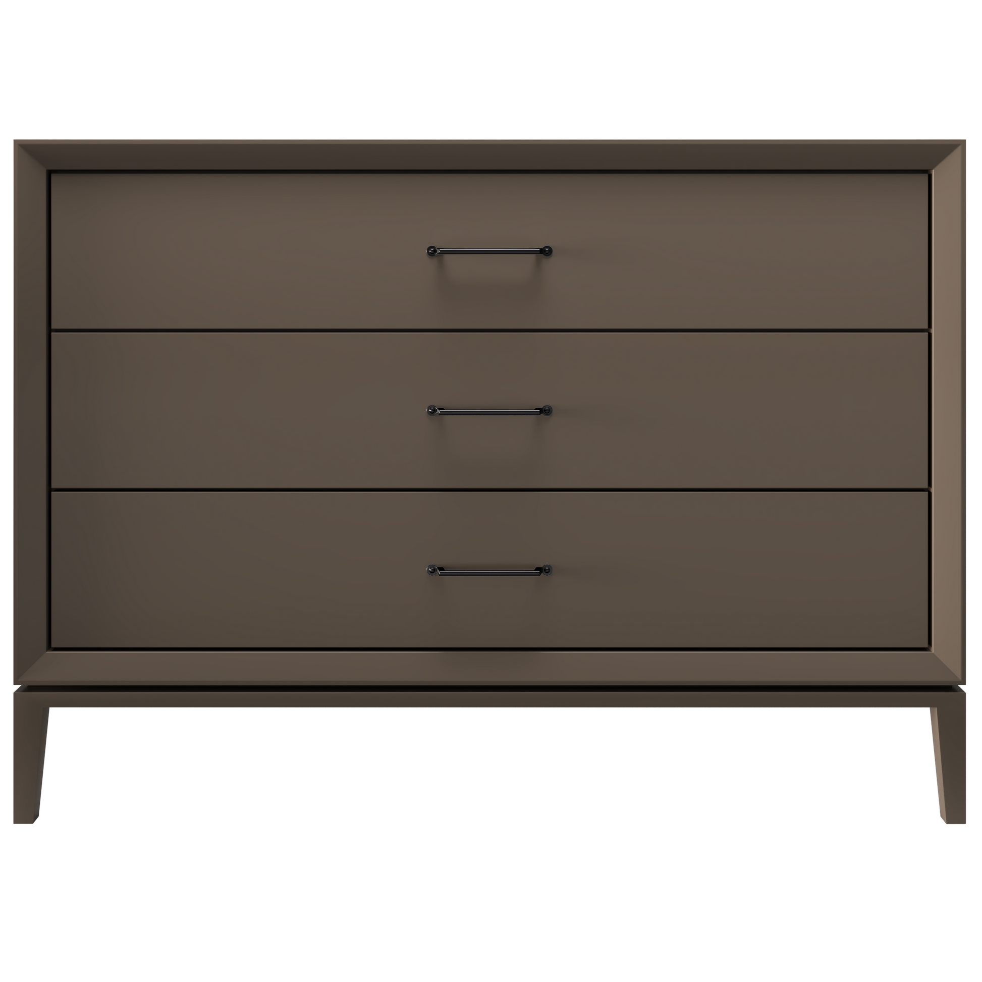 Vanderloc Alexandra Three-Drawer Single Sink 48" - Truffle MB