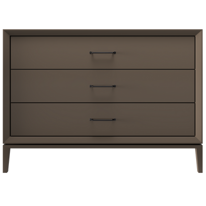 Vanderloc Alexandra Three-Drawer Single Sink 48" - Truffle MB