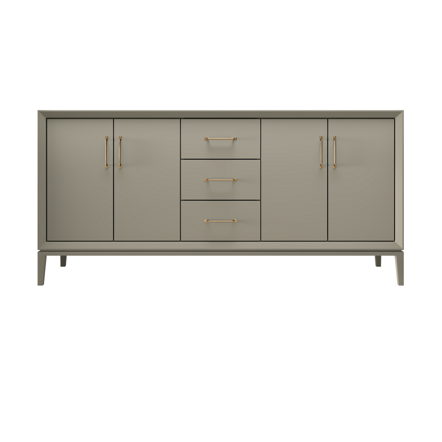 French Olive / 72" Wide / Satin Gold