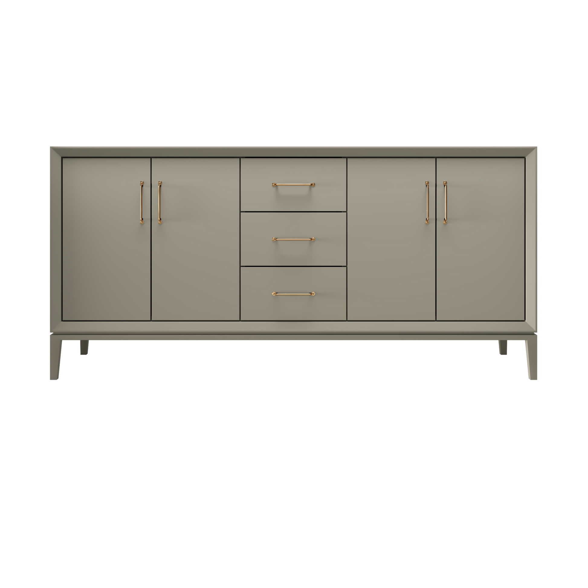 French Olive / 72" Wide / Satin Gold