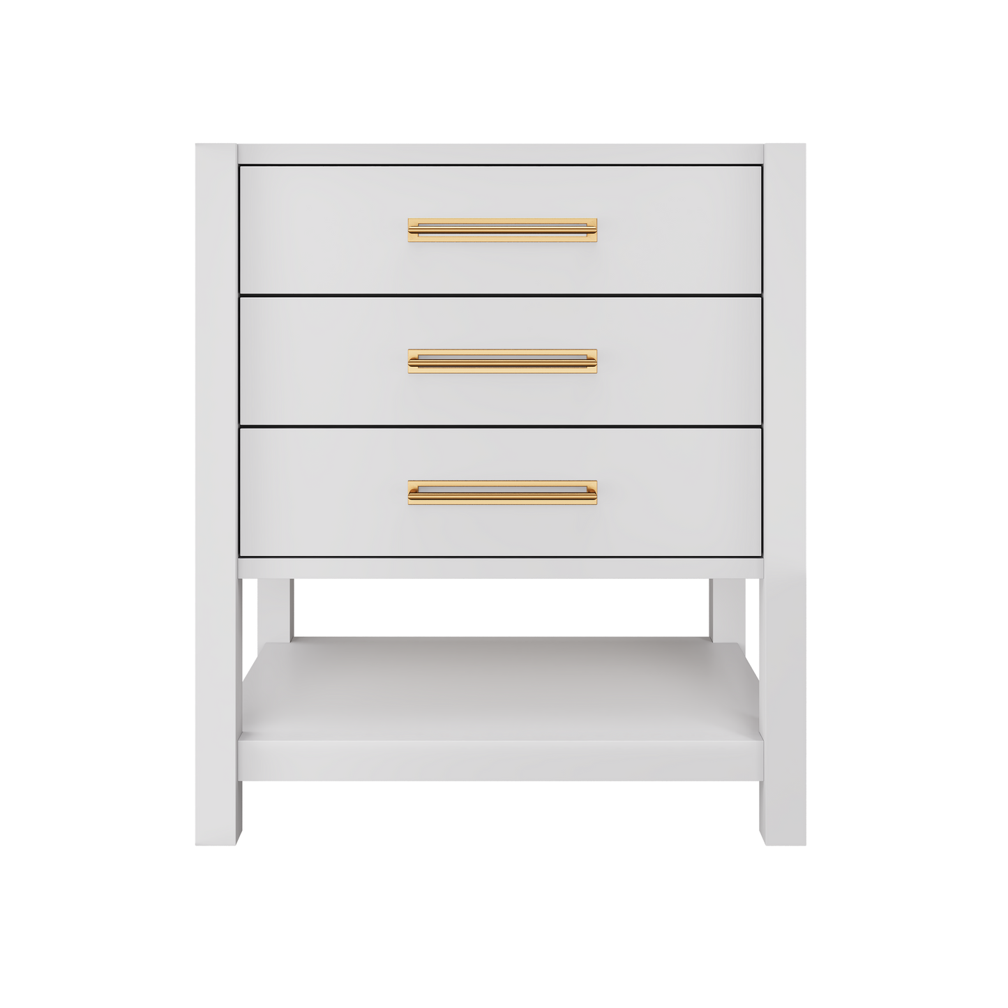 Vanderloc Kiawah Three-Drawer Single Bath Vanity — 30 Inch