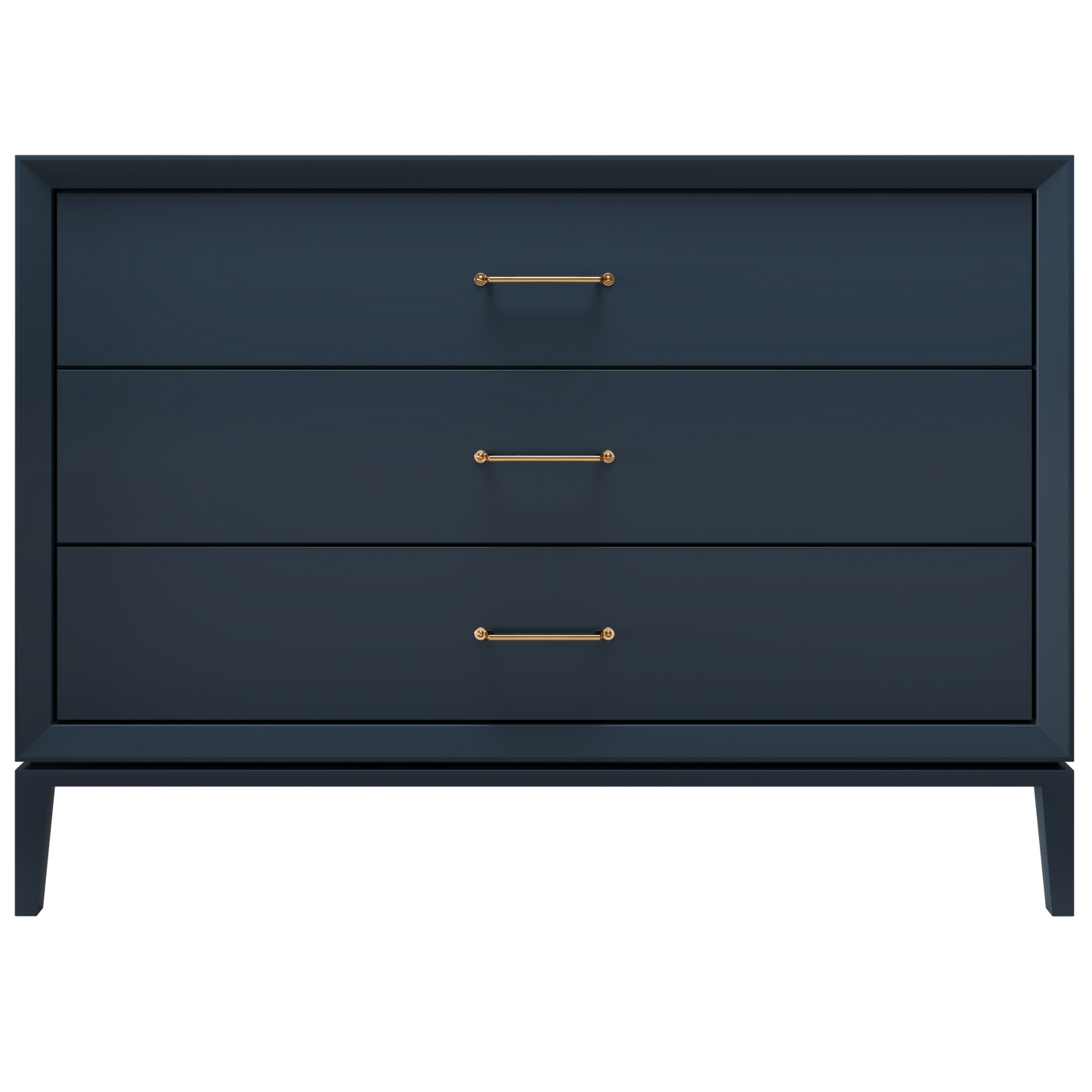 Hague Blue / Satin Gold