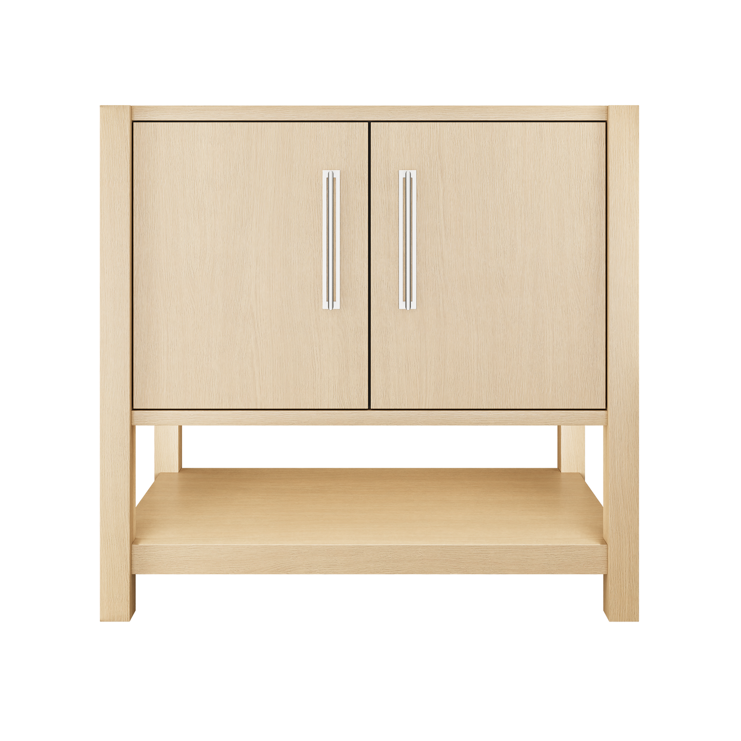 kiawah-single-bath-vanity-36in Natural Weathered Polished Chrome