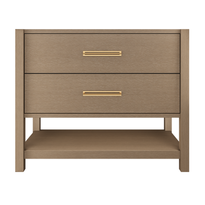 Vanderloc Kiawah Two-Drawer Single Bath Vanity — 42 Inch