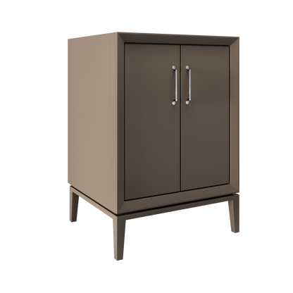 Alexandra 30" Single Vanity - Truffle / Polished Chrome