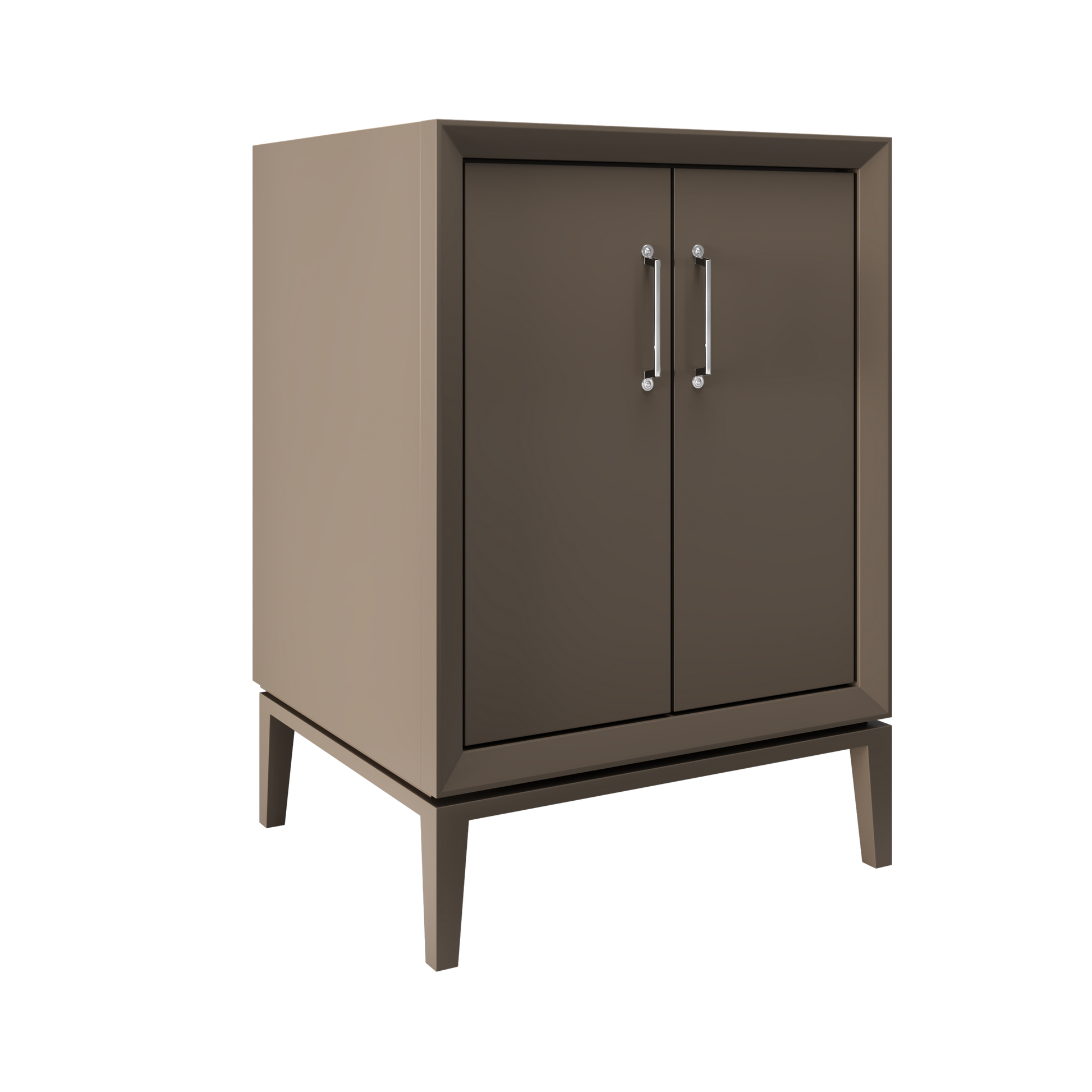 Alexandra 42" Single Vanity - Truffle / Polished Chrome