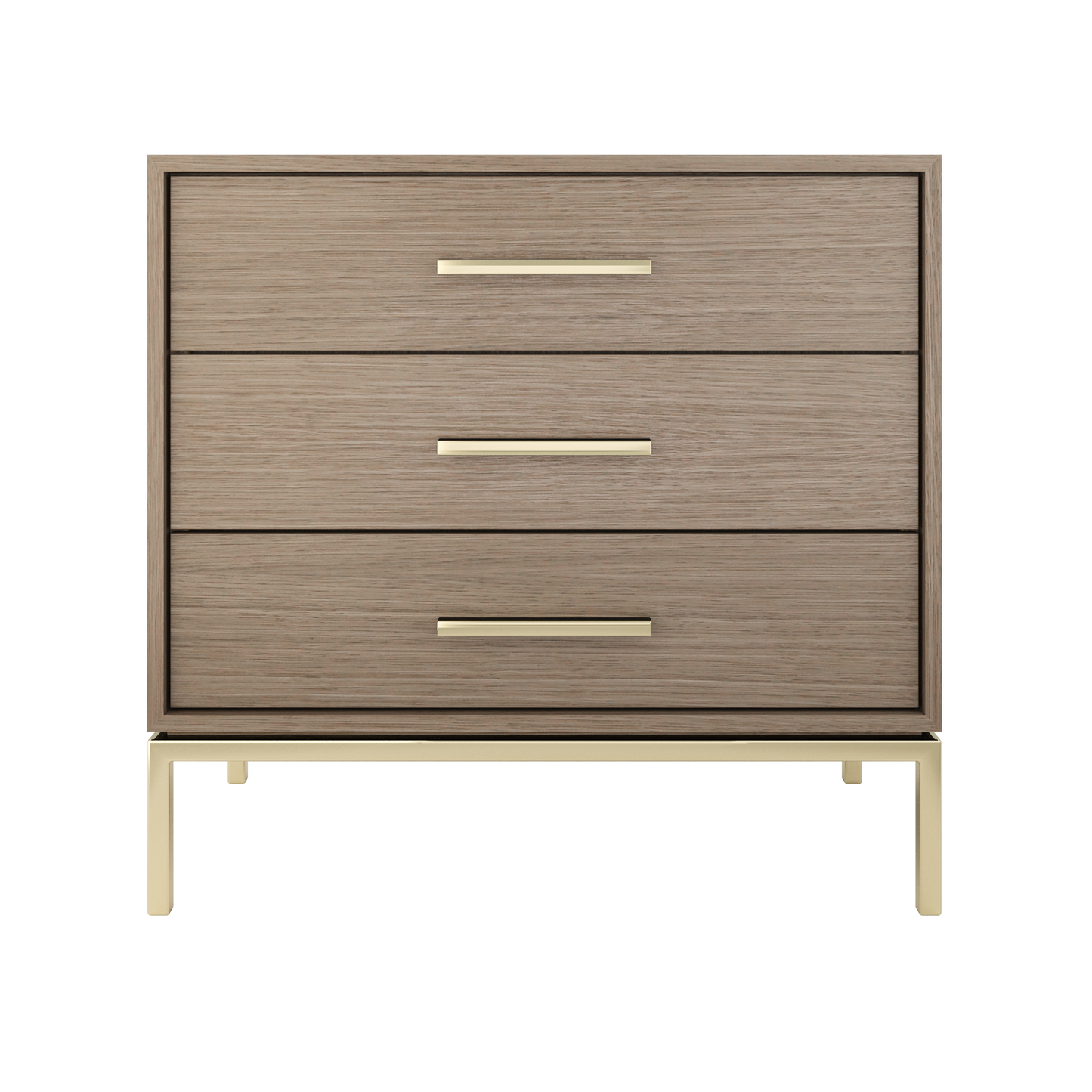 Vanderloc Rift White Oak Three-Drawer Single Bath Vanity