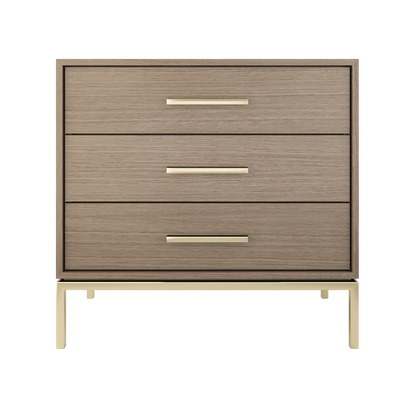 Vanderloc Rift White Oak Three-Drawer Single Bath Vanity