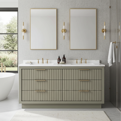 Vanderloc LeCrieú Double Drawer Bath Vanity