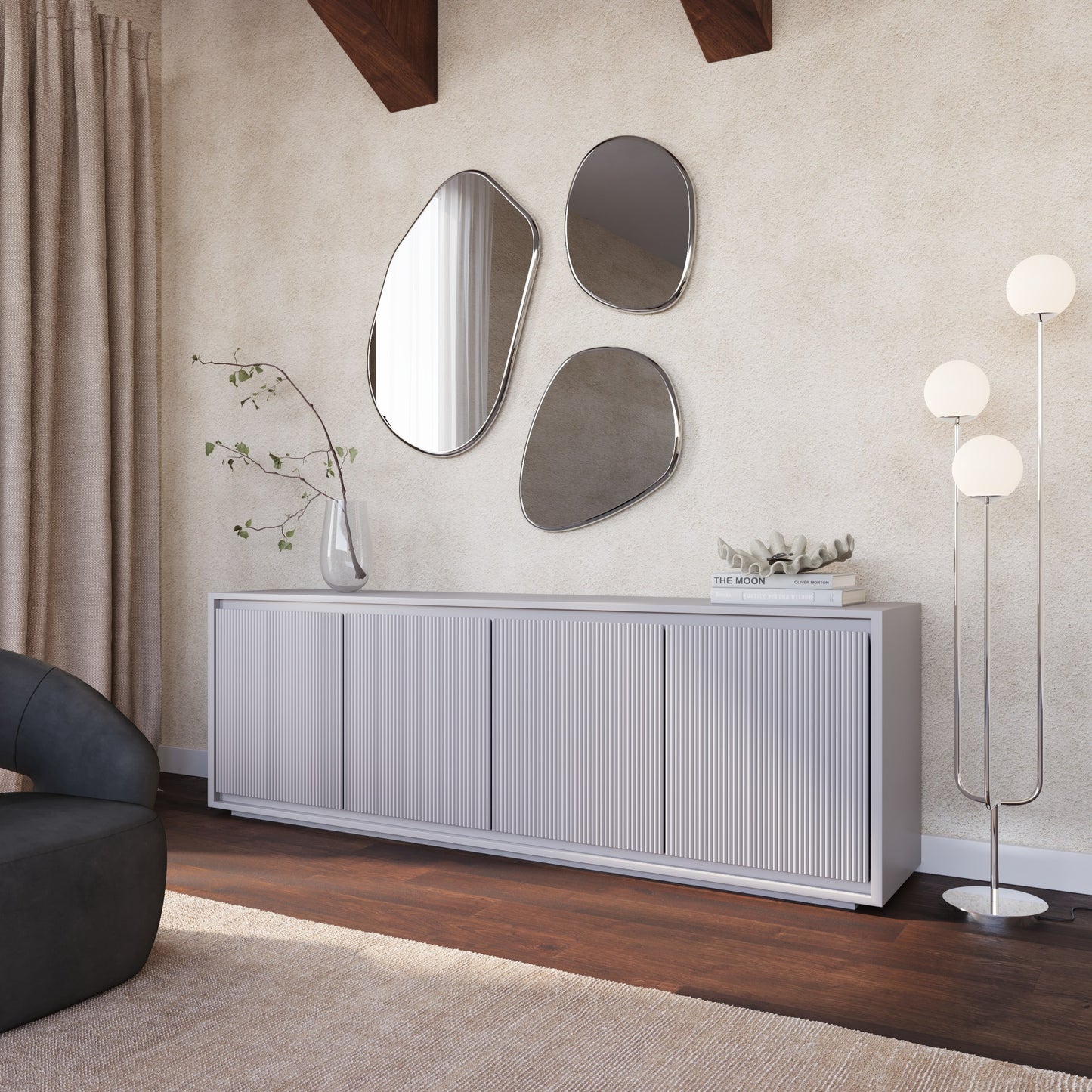 Vanderloc bath vanity, styled bathroom