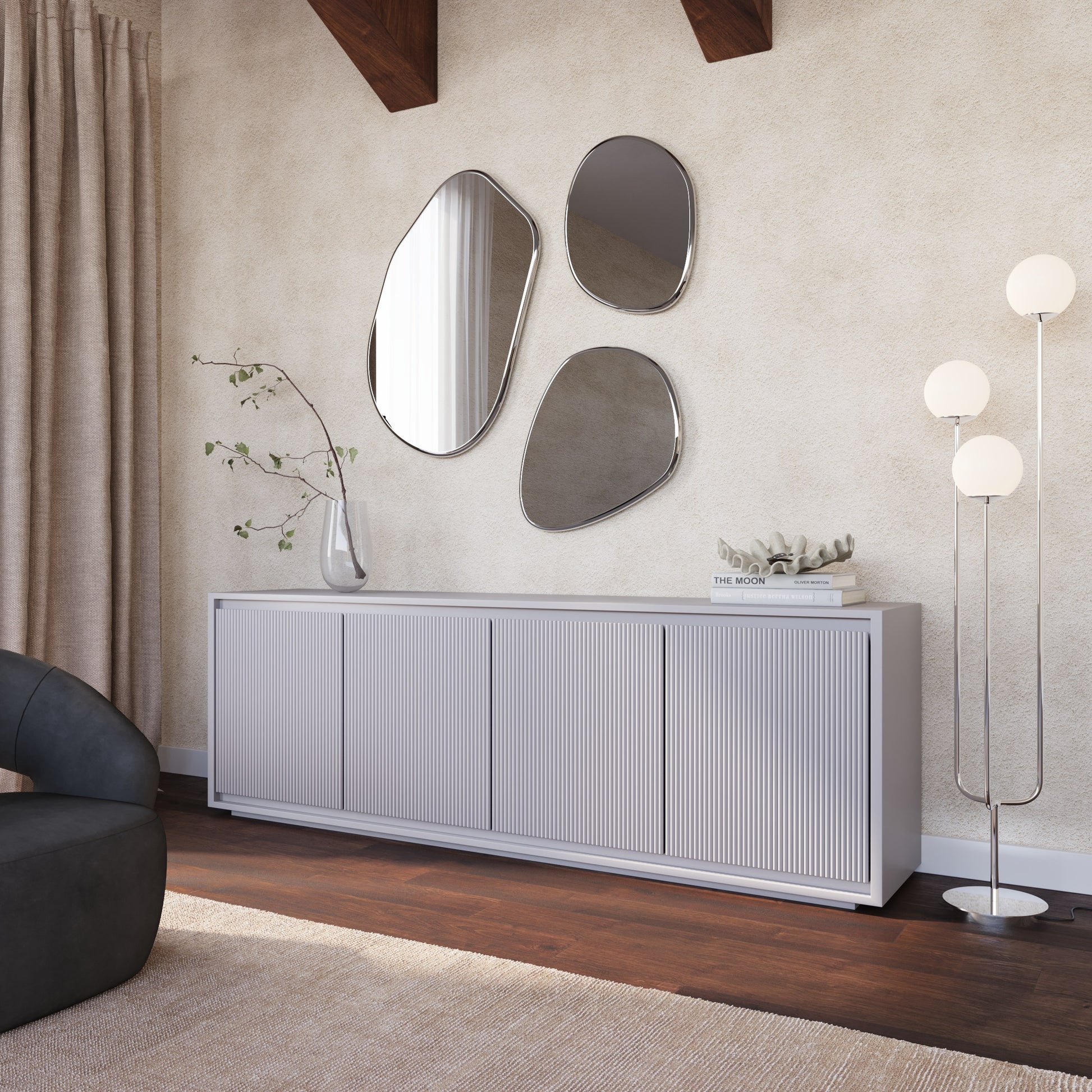 Vanderloc bath vanity, styled bathroom
