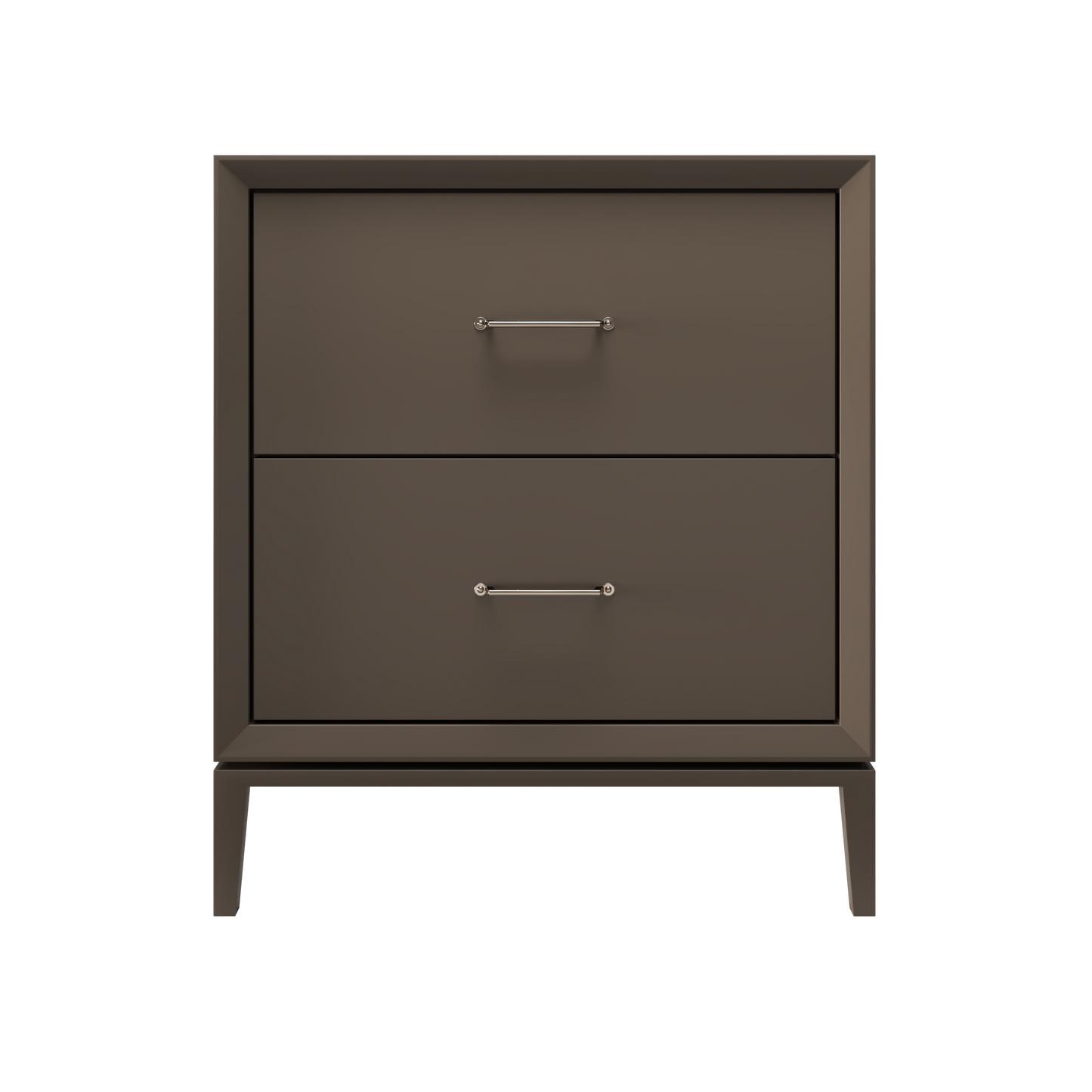 Vanderloc Alexandra Two-Drawer Single Sink 30" - Truffle SN
