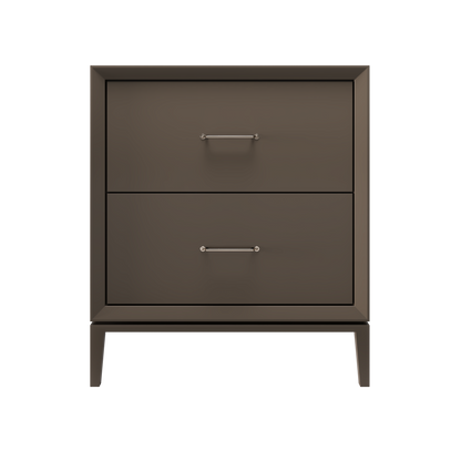 Vanderloc Alexandra Two-Drawer Single Sink 30" - Truffle SN