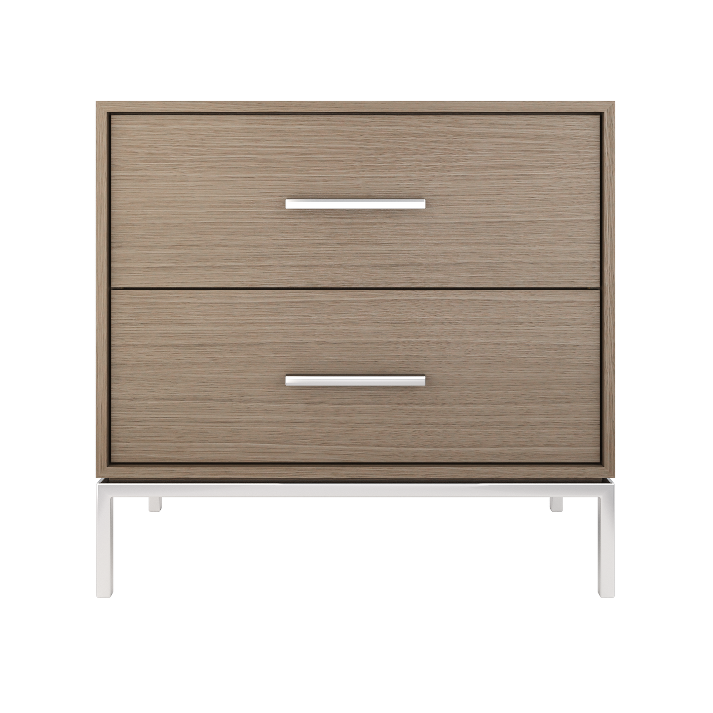 Vanderloc Rift White Oak Two-Drawer Single Bath Vanity