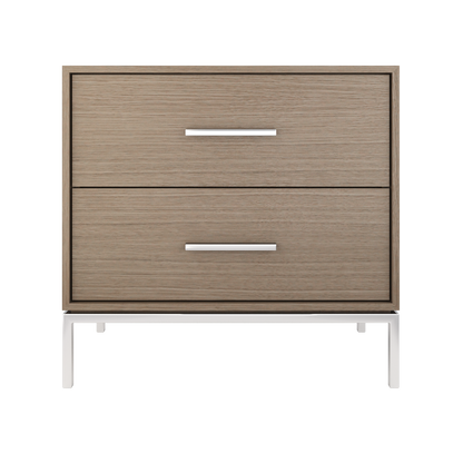 Vanderloc Rift White Oak Two-Drawer Single Bath Vanity