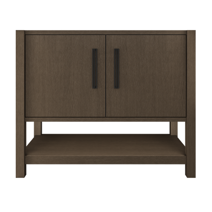 kiawah-single-bath-vanity-42in Russet Shadow Matte Black