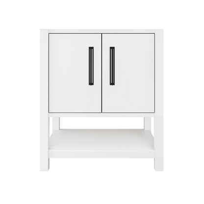 Vanderloc Kiawah Freestanding Luxury Bathroom Vanity | Single Sink | Solid Wood