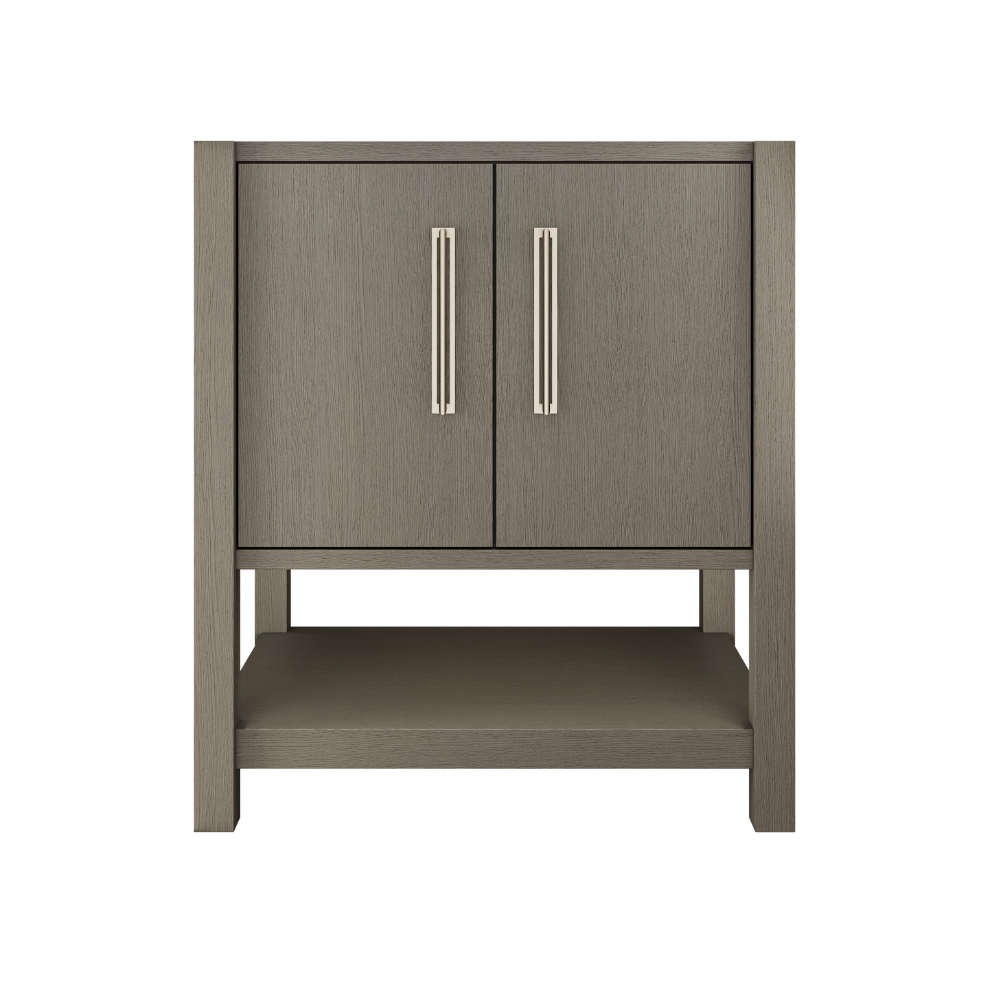 Gray Weathered / Satin Nickel