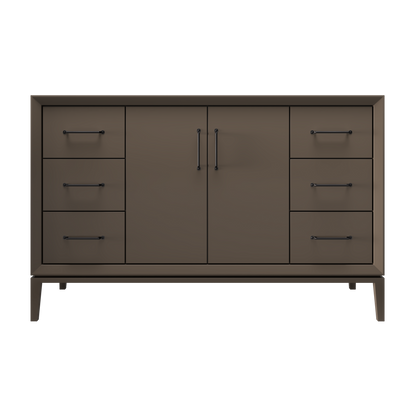 Vanderloc Alexandra Single Sink Extra-Wide 54" - Truffle MB