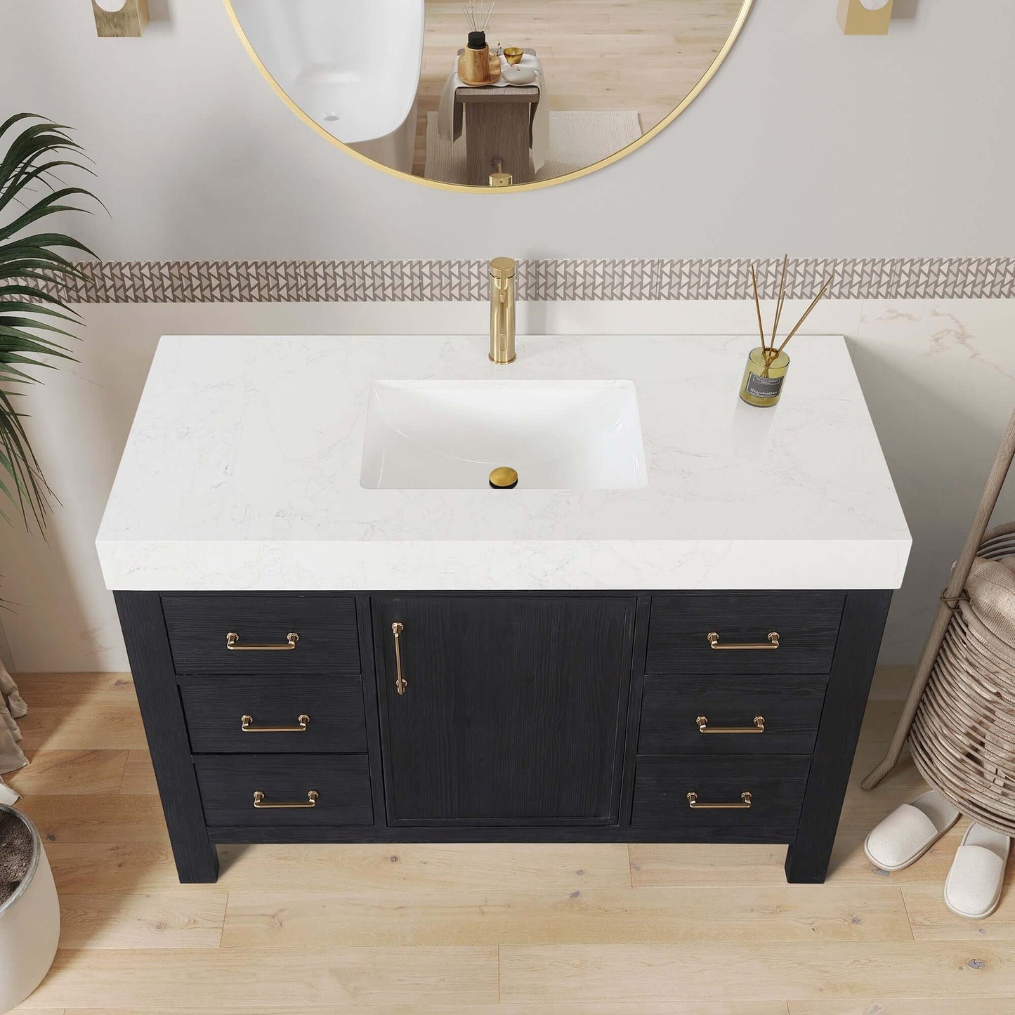 Vinnova León 48" Vanity Free-Standing Single Bathroom
