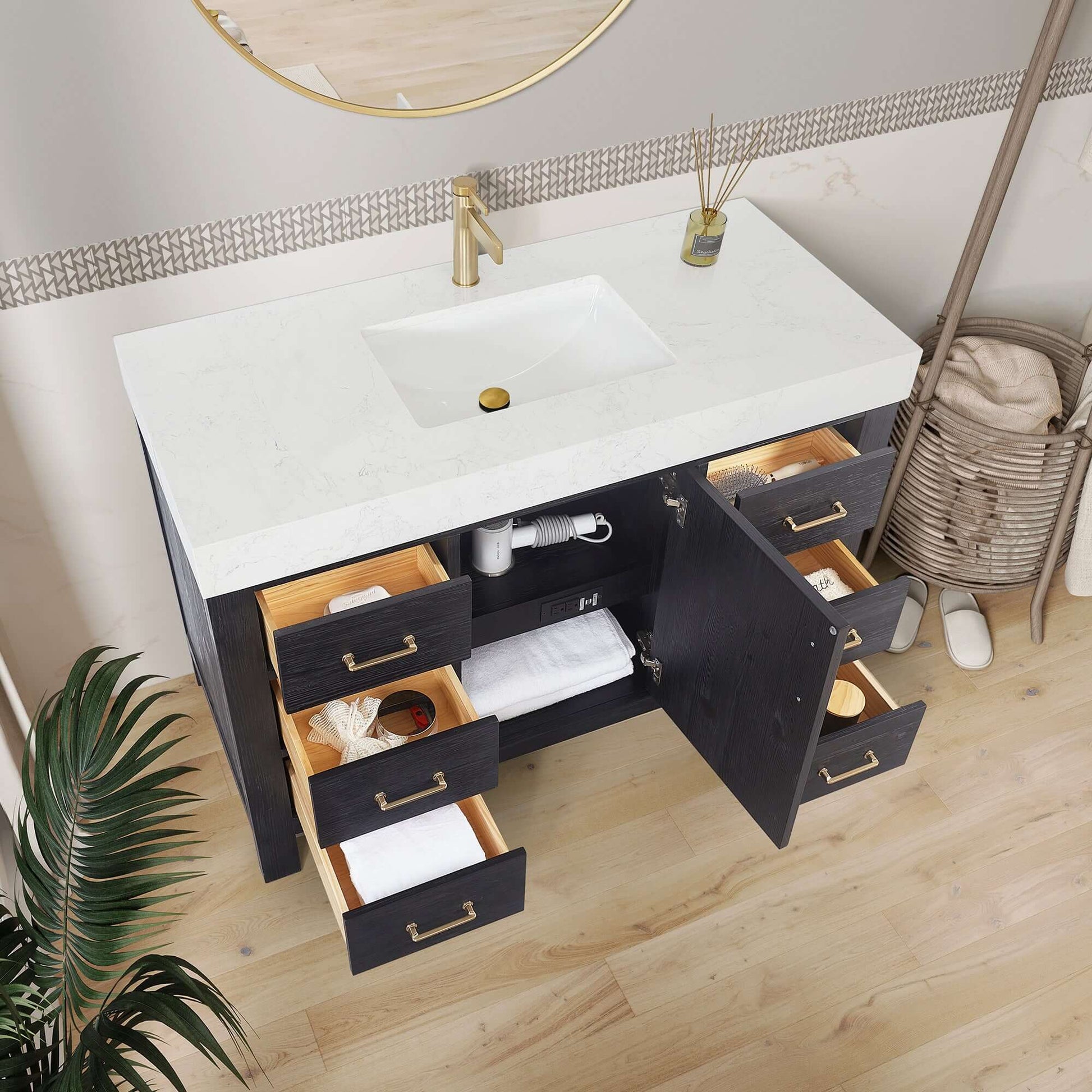 Vinnova León 48" Vanity Free-Standing Single Bathroom