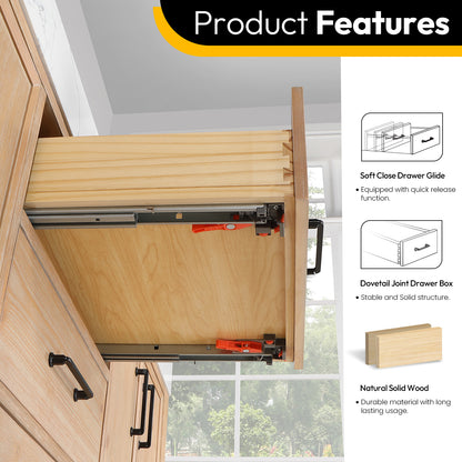 Vinnova, León 72in. Free-standing Double Bathroom Vanity in Fir Wood Brown with Composite top in Lightning White