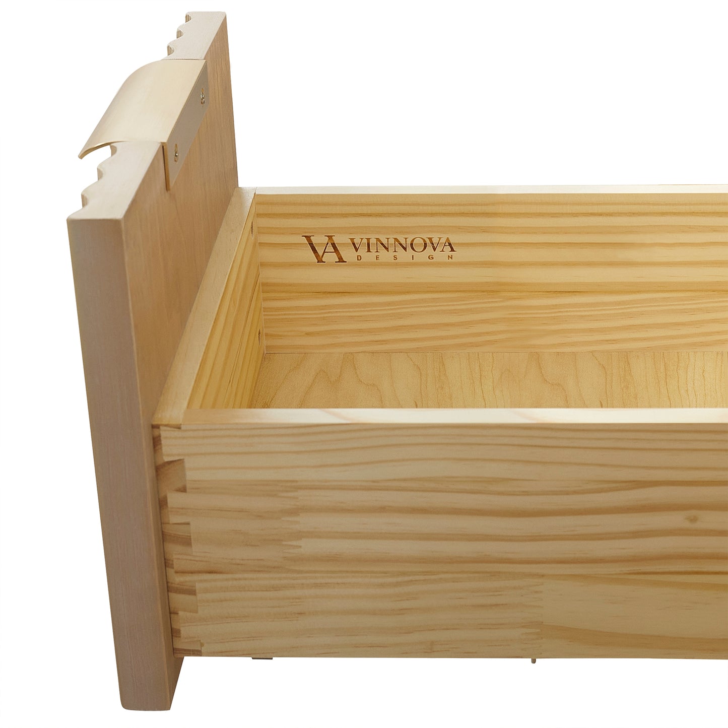 Vinnova, Cádiz 22in. Grey Storage Cabinet with 3 Drawers 3 Shelves for Bathroom and Living Room