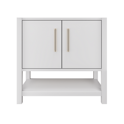 kiawah-single-bath-vanity-36in Strong White Satin Nickel
