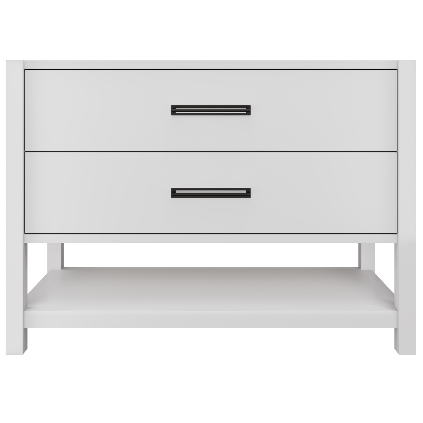 Vanderloc Kiawah Two-Drawer Single Bath Vanity — 48 Inch