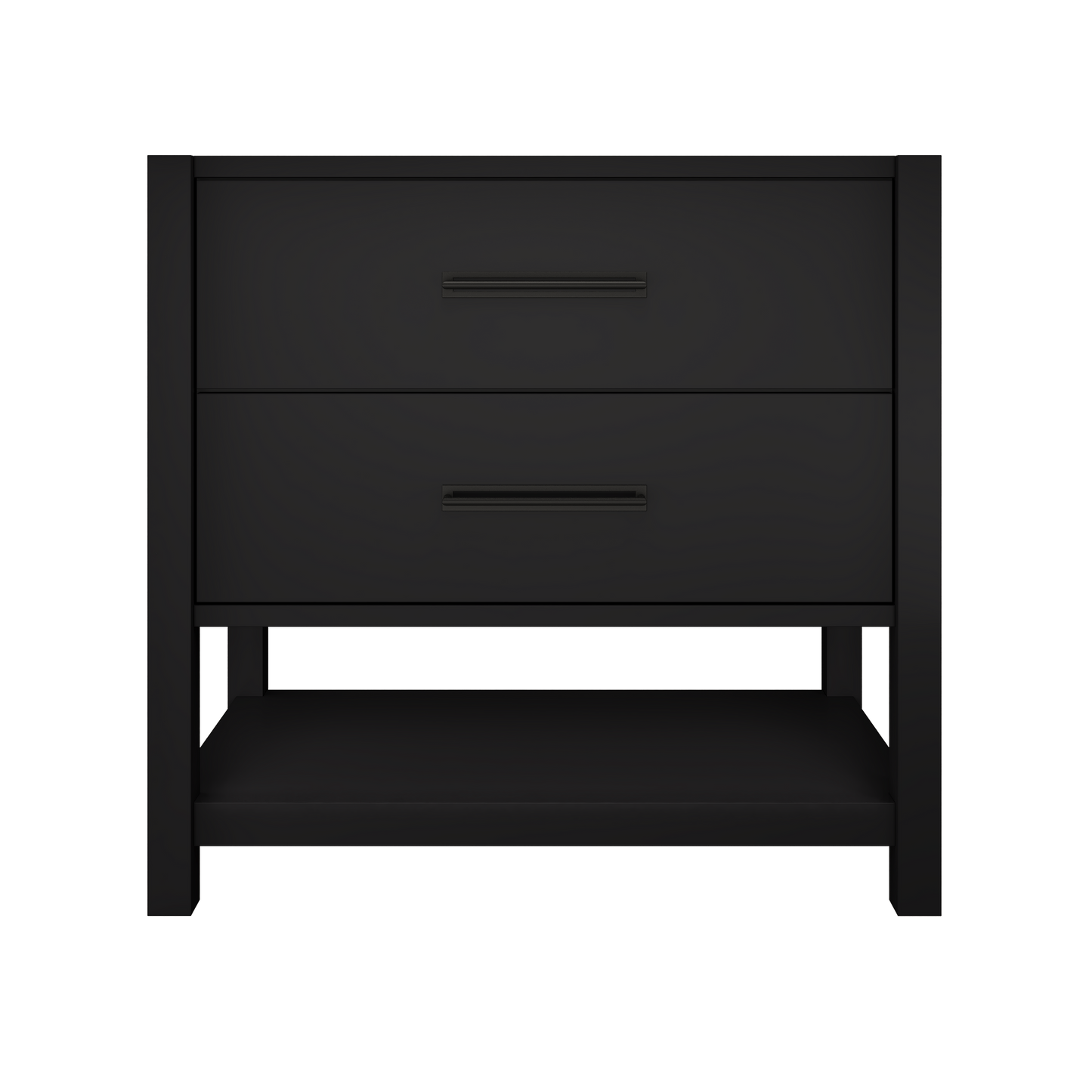 Vanderloc Kiawah Two-Drawer Single Bath Vanity — 36 Inch