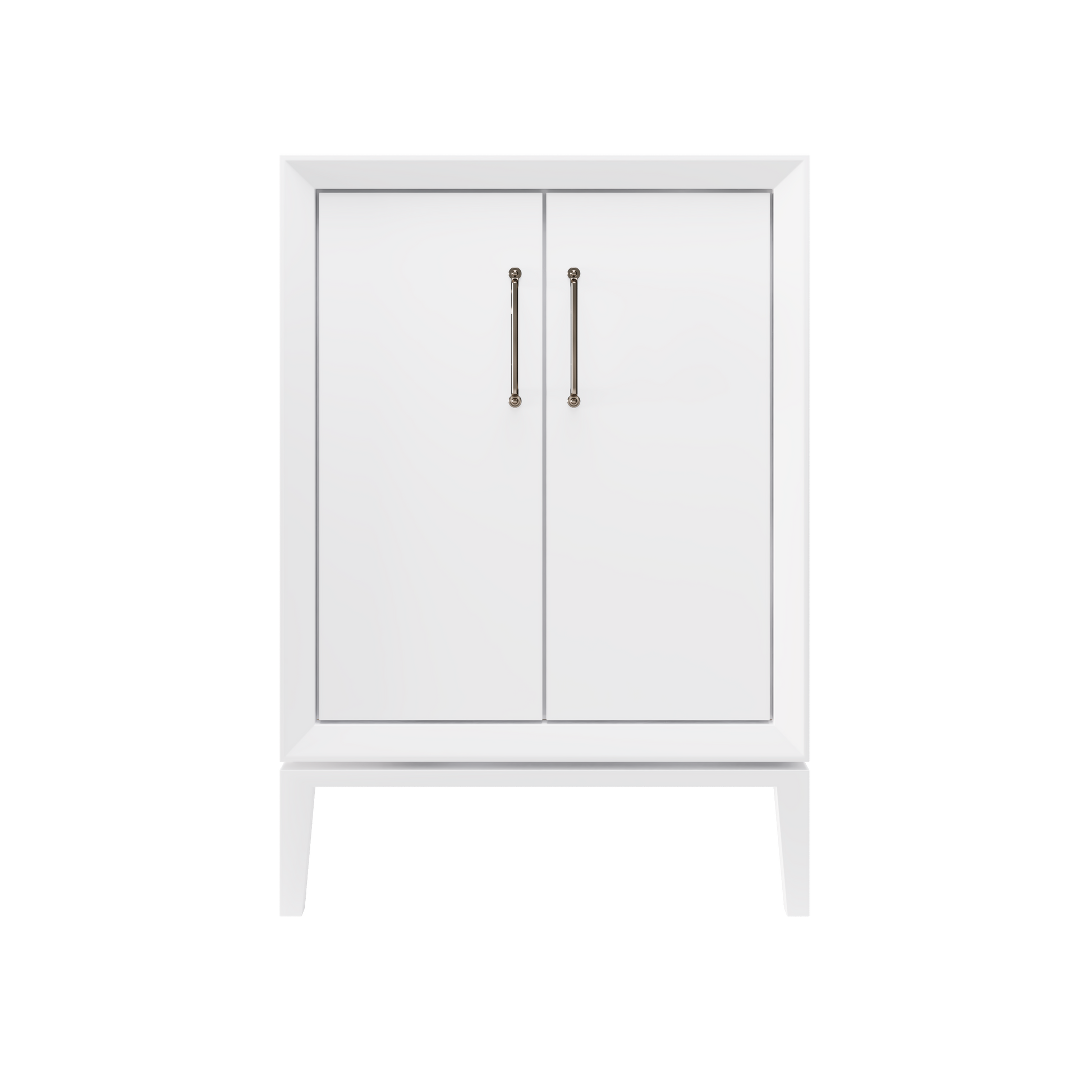 Alexandra 30" Single Vanity - Pure White / Satin Nickel