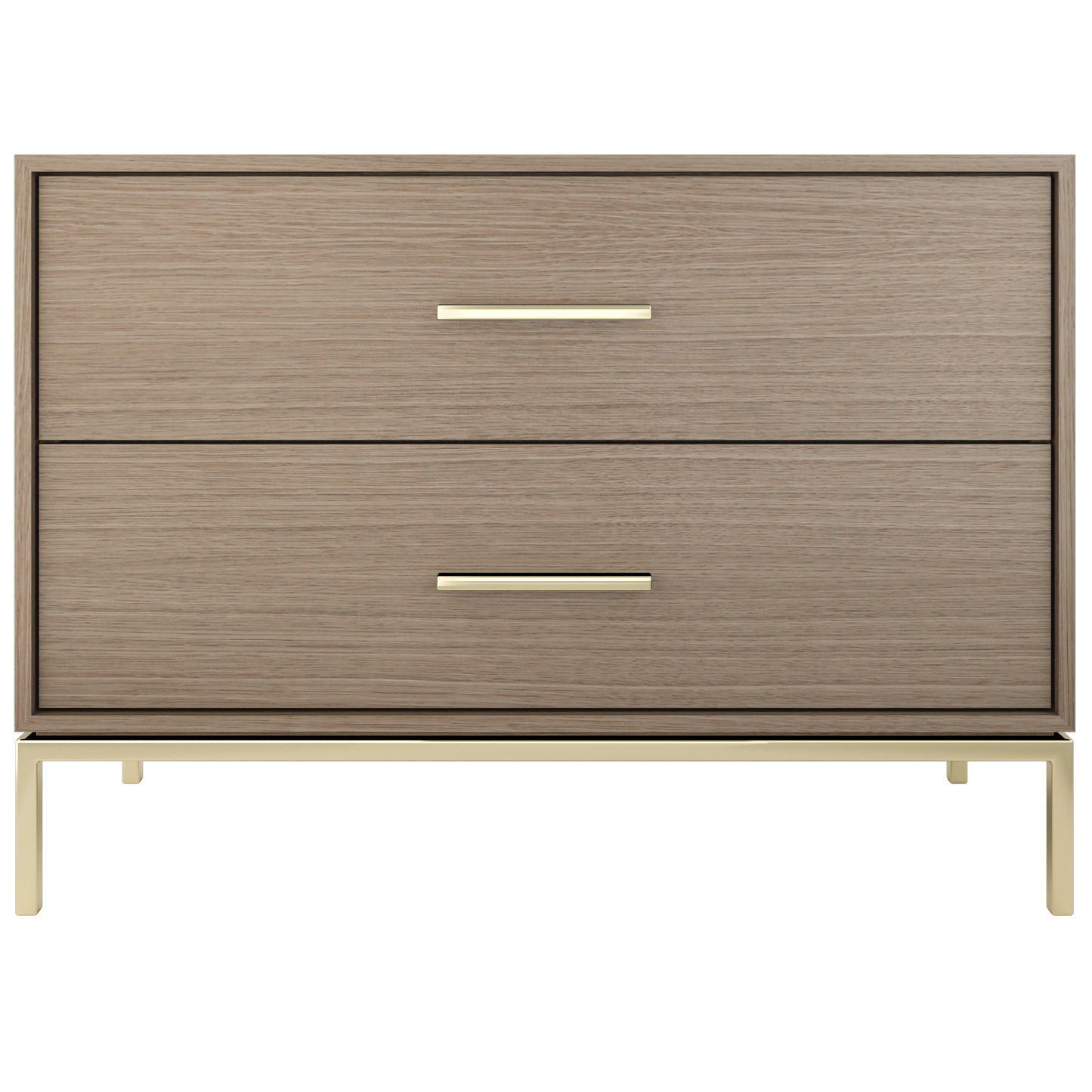 Vanderloc Rift White Oak Two-Drawer Single Bath Vanity