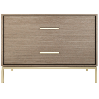 Vanderloc Rift White Oak Two-Drawer Single Bath Vanity